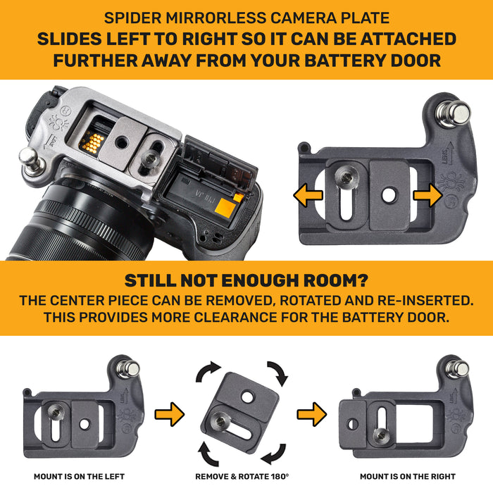 255: SpiderPro Dual Mirrorless Camera System v2 – spiderholster