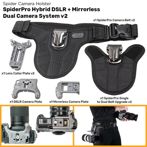 SpiderPro DSLR + Mirrorless Dual Camera System v2