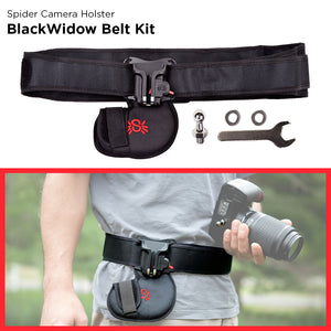 Spider Camera Holster BLACK WIDOW HOLSTER KIT