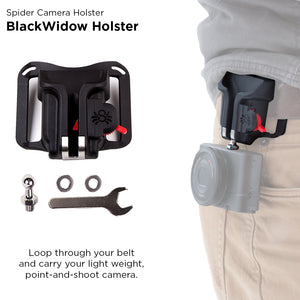 Spider Camera Holster BLACK WIDOW HOLSTER