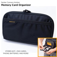 Spider Camera Holster SPIDERPRO MEMORY CARD ORGANIZER V2