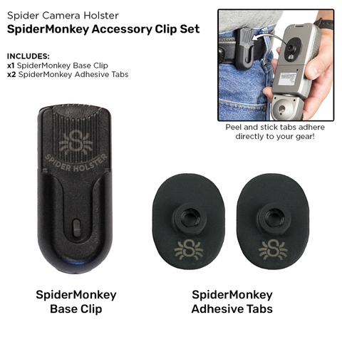 Spider Adhesive Accessory Tabs (Pack of 3)